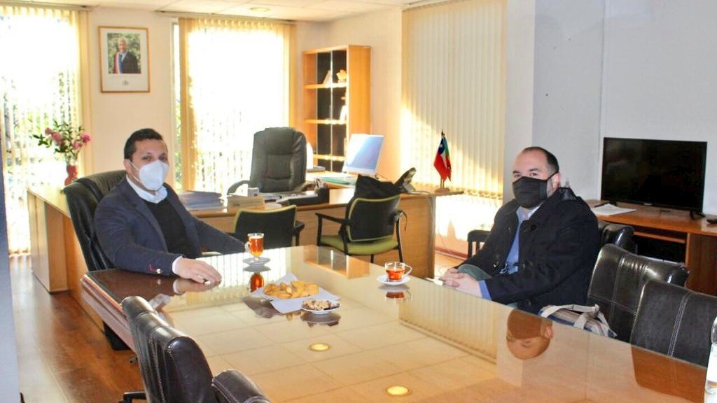 Hoy me reuní con el nuevo alcalde de @lampacl. En la jornada pude darle la bienvenida y conversar sobre los distintos retos y desafíos que se nos vienen a futuro en la comuna, para trabajar codo a codo por las familias de nuestra provincia.