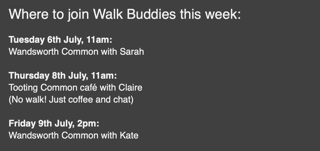 wisercollective's tweet photo. This week with Walk Buddies - https://t.co/ac6yJV5VYs https://t.co/2WoxaCtNcN