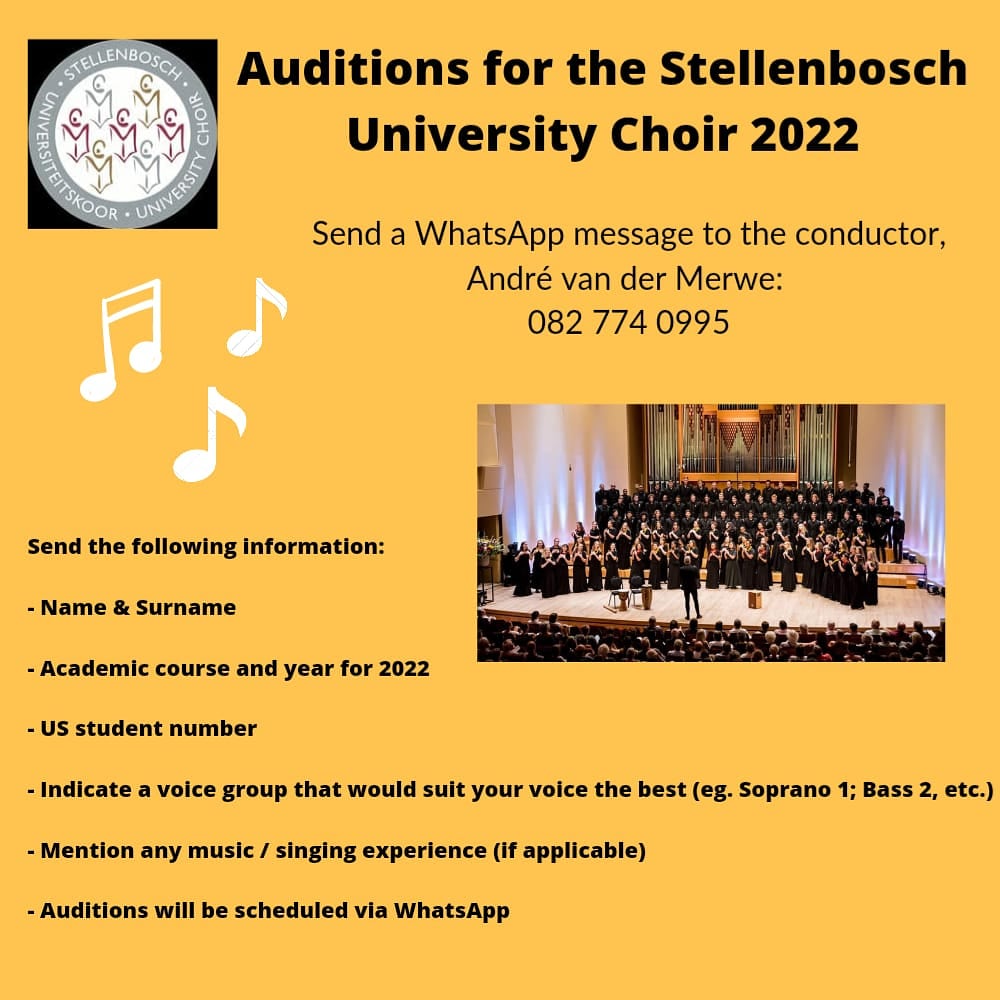 Time for auditions! 🎶