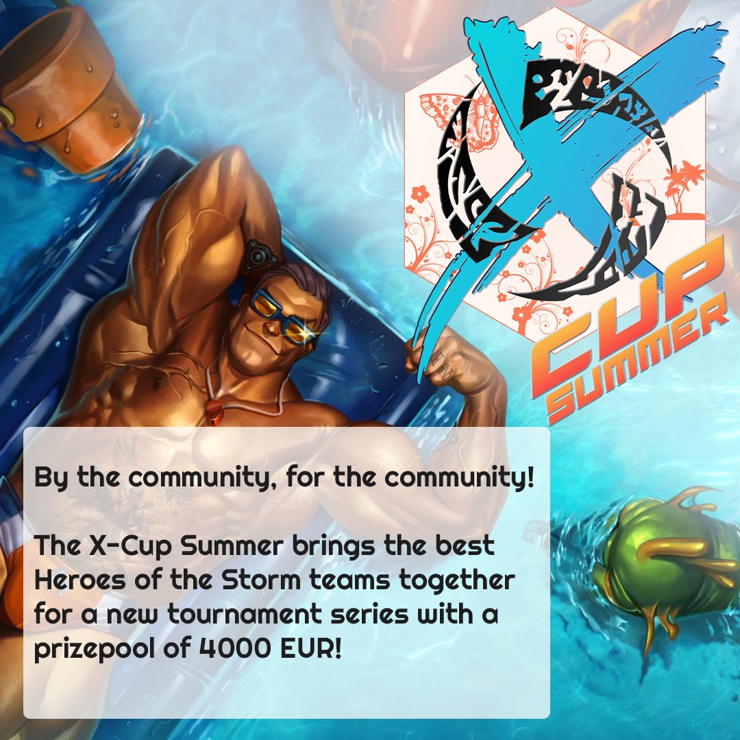 Khaldor's tweet image. The X-Cup Summer is a new tournament series by the community, for the community! The competition will start on 18th, July and feature a prize-pool of 4000 Euros for Season 1! More details at khaldor.tv/x-cup-summer-a…