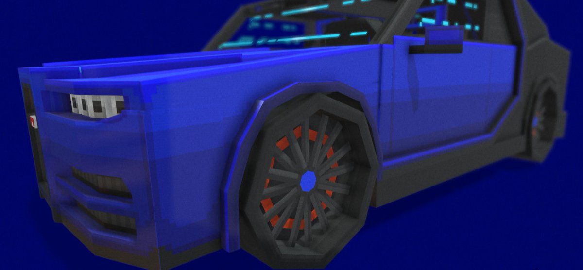 tavbla's tweet photo. Here's a detailed take on a bugatti chiron I made on @Blockbench, let me know what you think! @Minecraft #Bugatti #Chiron #BugattiChiron #Minecraft #car #sportscar #exotic car #addon #blockbench Sketchfab: https://t.co/7vAKbX3YYq https://t.co/7HjkzupMxN