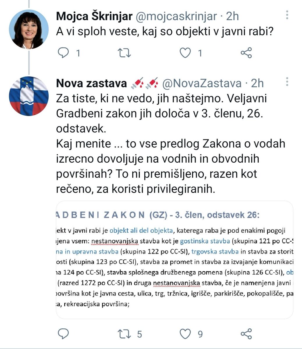 rose_roseae's tweet photo. "A vi sploh veste, kaj so objekti v javni rabi," je rekla.

Evo, dobila naštete iz zakona in mrknila. Poslanka SDS. Za crknit... Norca se delajo iz naroda. https://t.co/OWigsedNyG