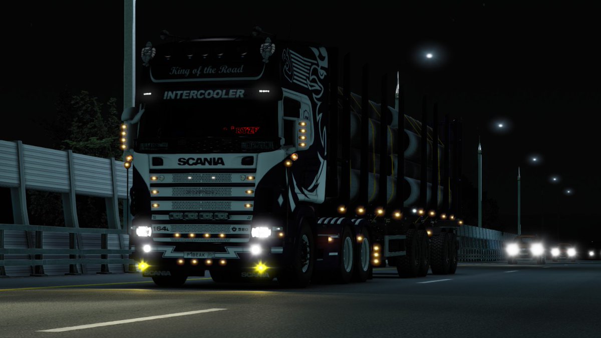 95Diegoignacio's tweet image. Well, the night has come, it&apos;s time to find a place to rest.

@SCSsoftware #ETS2 #EuroTruckSimulator2 #Scania
