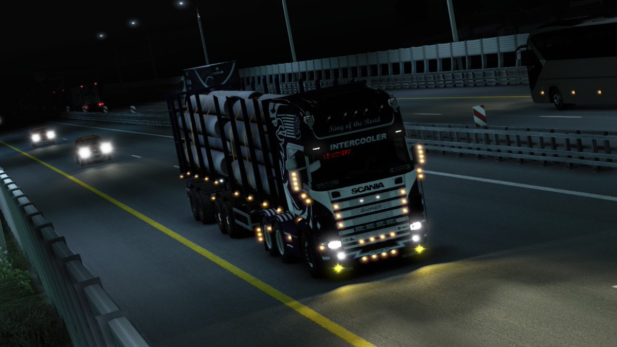 95Diegoignacio's tweet image. Well, the night has come, it&apos;s time to find a place to rest.

@SCSsoftware #ETS2 #EuroTruckSimulator2 #Scania