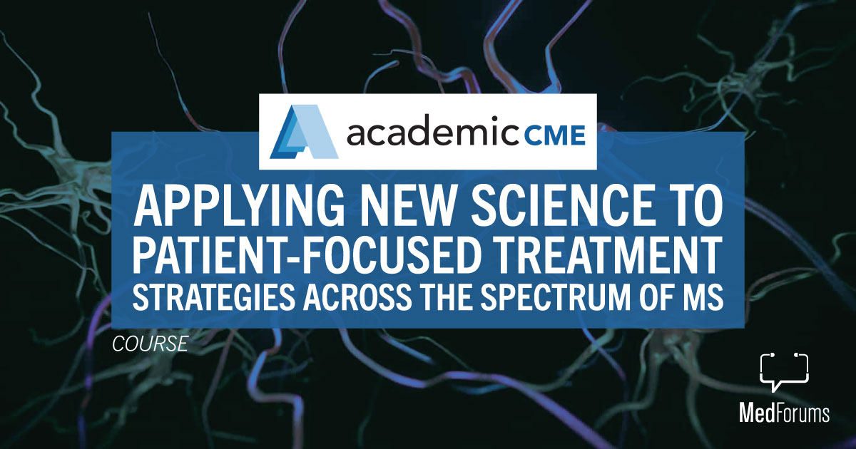 This #CME course from <a href="/academiccme/">AcademicCME</a> on Applying New Science to Patient-Focused Treatment Strategies Across the Spectrum of #MultipleSclerosis will give you a better understanding of the #MS disease, as well as optimal treatment solutions. #CMEMonday
ow.ly/OxPG50Fkjz7