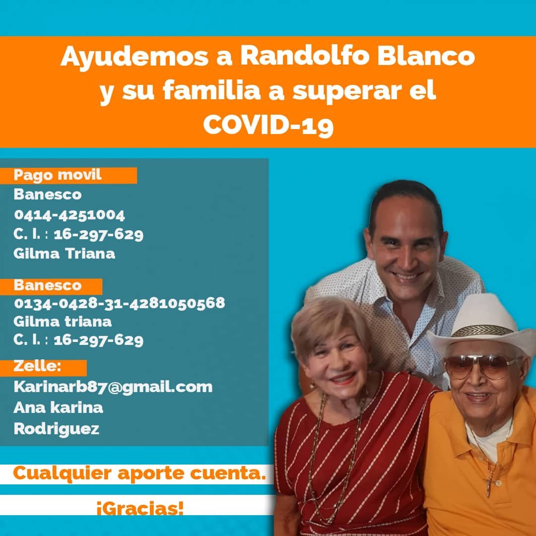periodistahappy's tweet photo. El colega Randolfo Blanco y sus padres siguen necesitando de ayuda. Un RT también es importante. https://t.co/pPG96PGtQs