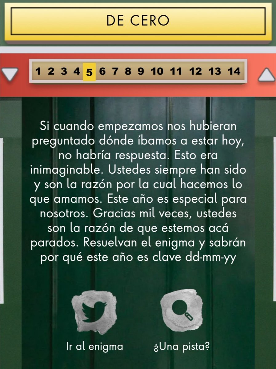 ParaDondeMorat's tweet photo. Ajaaaaaaa
#Enigma5
@MoratBanda
#DeCero https://t.co/OT2dsBcuGN