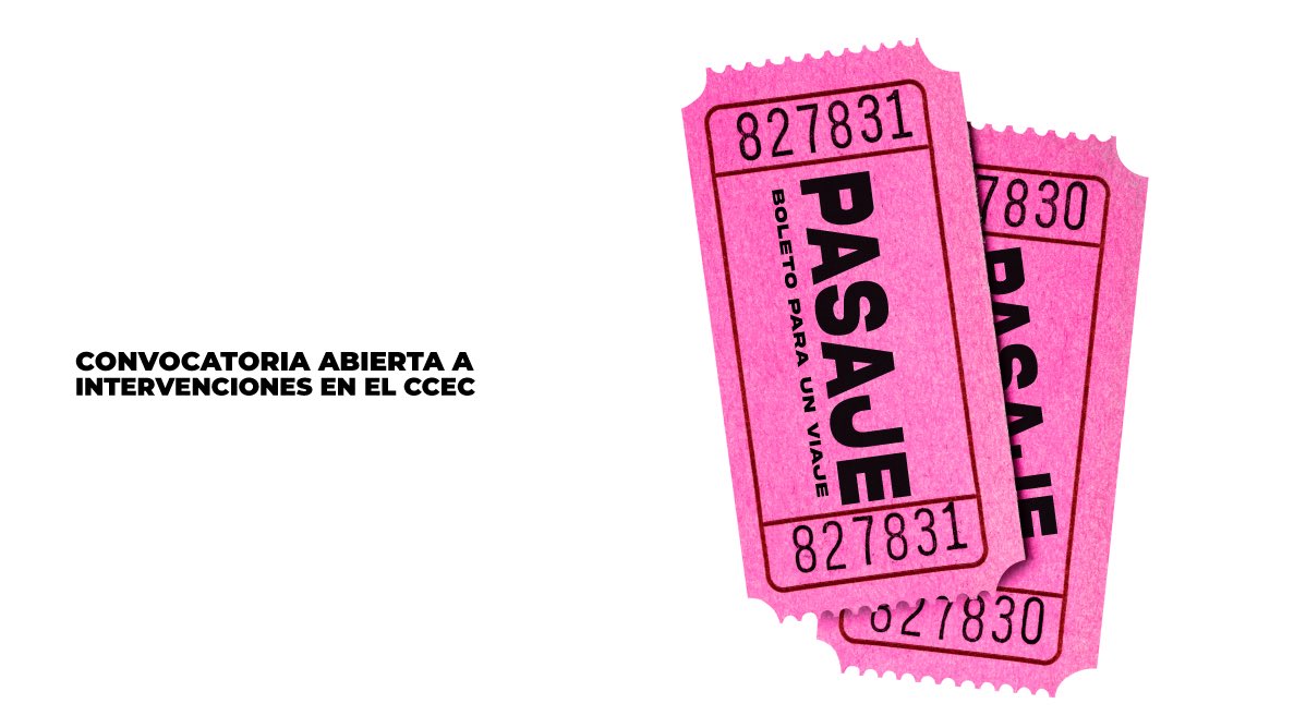 ¡Tenemos nueva convocatoria abierta!
Se trata de la intervención artística del pasillo que une nuestros dos patios. 
✨Del 5/07 al 15/08✨
➕Más info acá: bit.ly/3AxeRZa