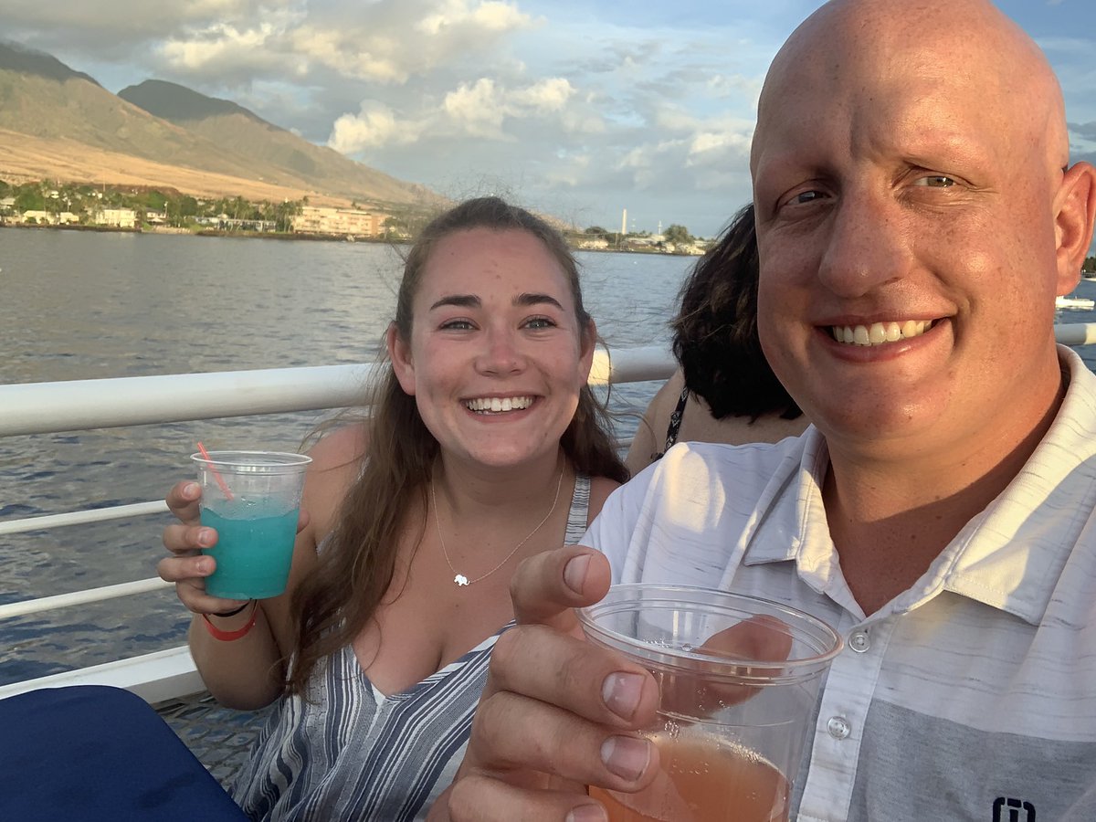 erdabrow's tweet photo. Here’s the long promised June update for the @UofR_Football fam! 
New home + wedding + honeymoon in Hawaii + new dog (Axel)
@UR_CoachMariani
@UR_OLine
@UR_CoachLord 
@CoachMMMoore 
@CoachKabba 
@UR_CoachGood 
@AHS_CoachDeLa https://t.co/eZpY94q429