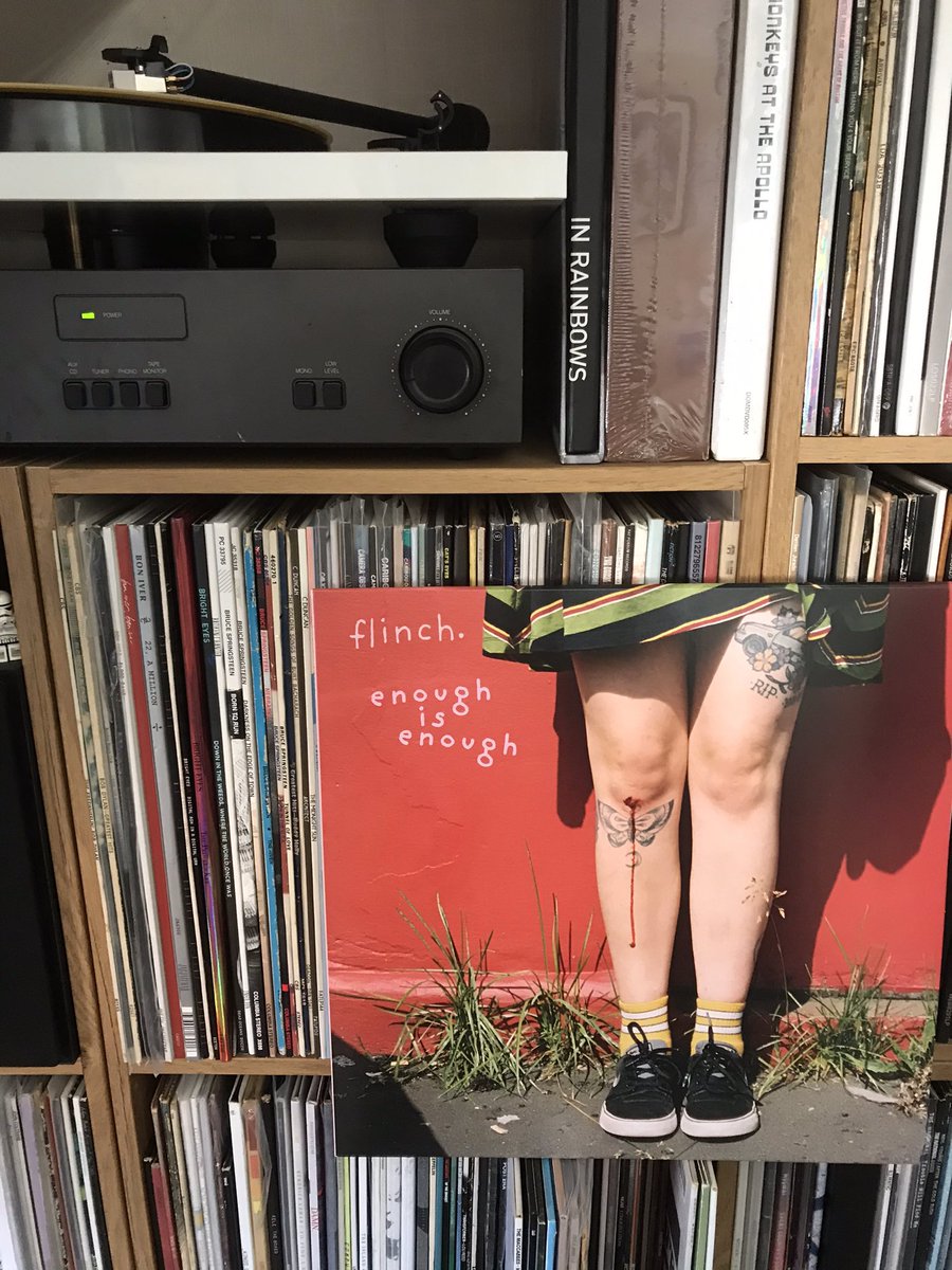 I’m not picking favourites yet, but this might be up there.  flinch. ‘enough is enough’ is a crackin’ album full of raw emotion and harmonies.  Scotland’s own Phoebe Bridgers.  <a href="/bethcraigblack/">bethcraigblack</a> <a href="/SAYaward/">The SAY Award</a>