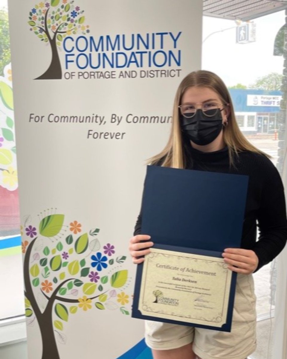 CommunityFound4's tweet image. Congratulations to the 2021 Dr. Harvey Hassard Bursary Recipient - Talia Derksen

The Dr. Harvey Hassard Bursary is awarded annually to a student pursuing a career in health care.