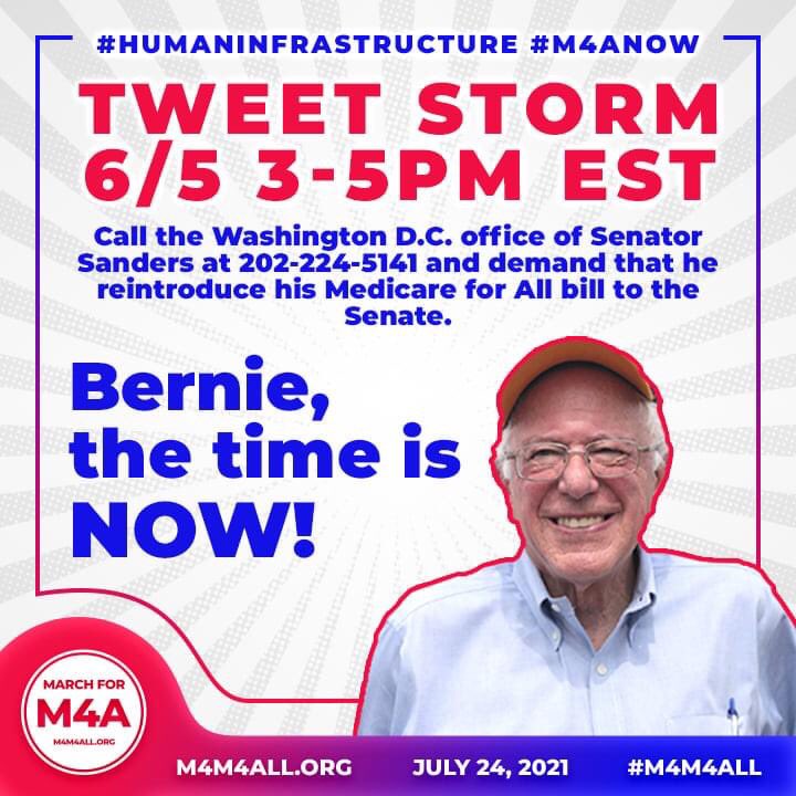 Smartkakapo's tweet image. @BernieSanders Let&apos;s do a Facebook post storm right now.  Share! #HumanInfrastructure Please reintroduce your  #MedicareForAll bill, again Bernie Sanders!!  #M4M4All