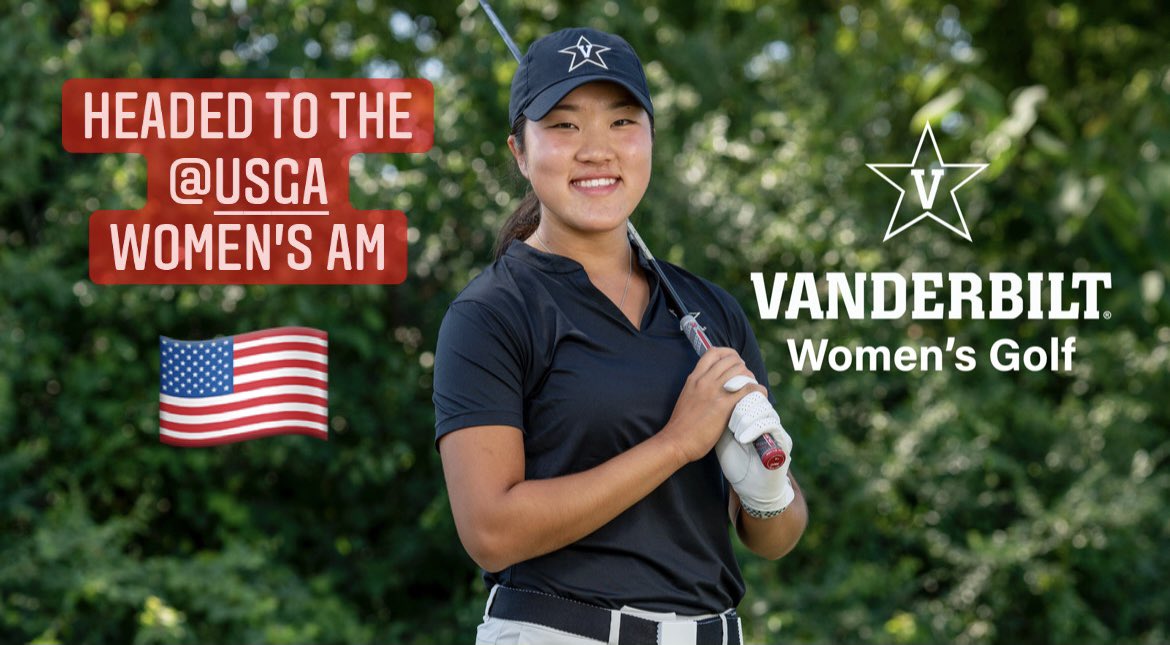 VandyWGolf's tweet photo. Rising senior @AustonTKim is headed to the @USGA Women’s Am! ⚓️⬇️ https://t.co/F7C1iHasBZ