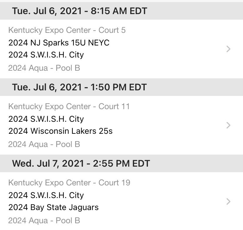 Run for the Roses schedule! <a href="/SWISHCITYbball/">S.W.I.S.H. City</a>