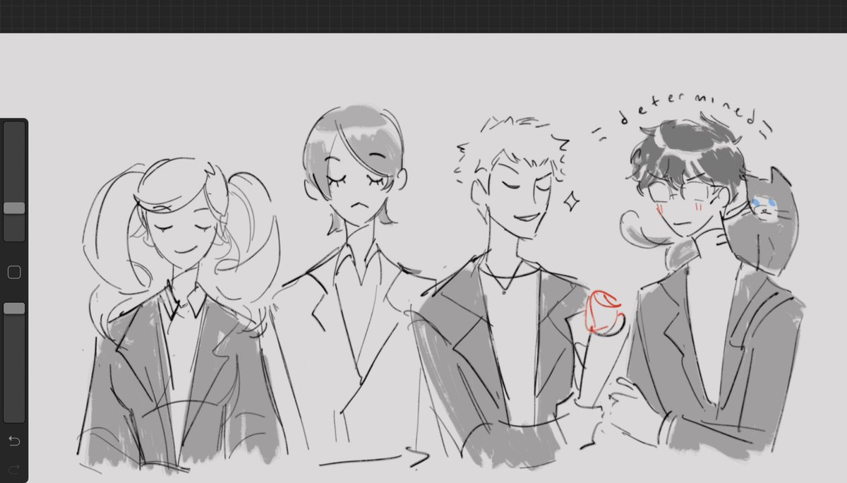 having a Time in my personal life atm so self indulgence to make myself feel better. I was like haha side by side shuake fun and here i am with an actual drawing (here's the old doodles from 2 months agowhwjdnd) 