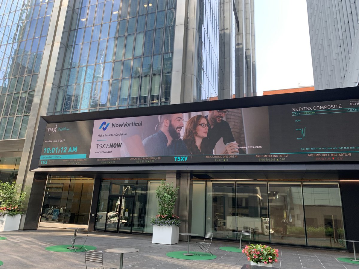 dtrous's tweet image. Great first day as a pubco! $now.v @now_vertical