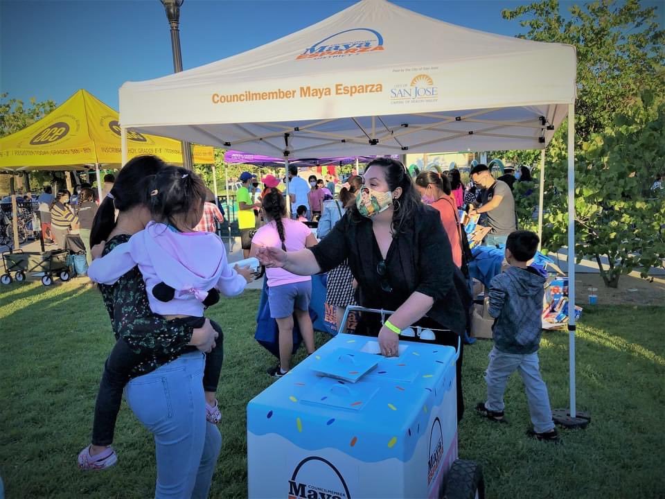 sjparksandrec's tweet photo. Our #PRNSBest will be hard at work tonight (Monday 7/5)  bringing residents a Viva Parks Neighborhood event at Meadowfair Park from 6 p.m. – 8:30 pm. 

READ MORE: https://t.co/vUzpb1wS4n https://t.co/8Nwii3L2Id