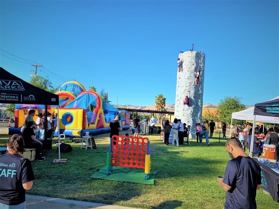 sjparksandrec's tweet photo. Our #PRNSBest will be hard at work tonight (Monday 7/5)  bringing residents a Viva Parks Neighborhood event at Meadowfair Park from 6 p.m. – 8:30 pm. 

READ MORE: https://t.co/vUzpb1wS4n https://t.co/8Nwii3L2Id