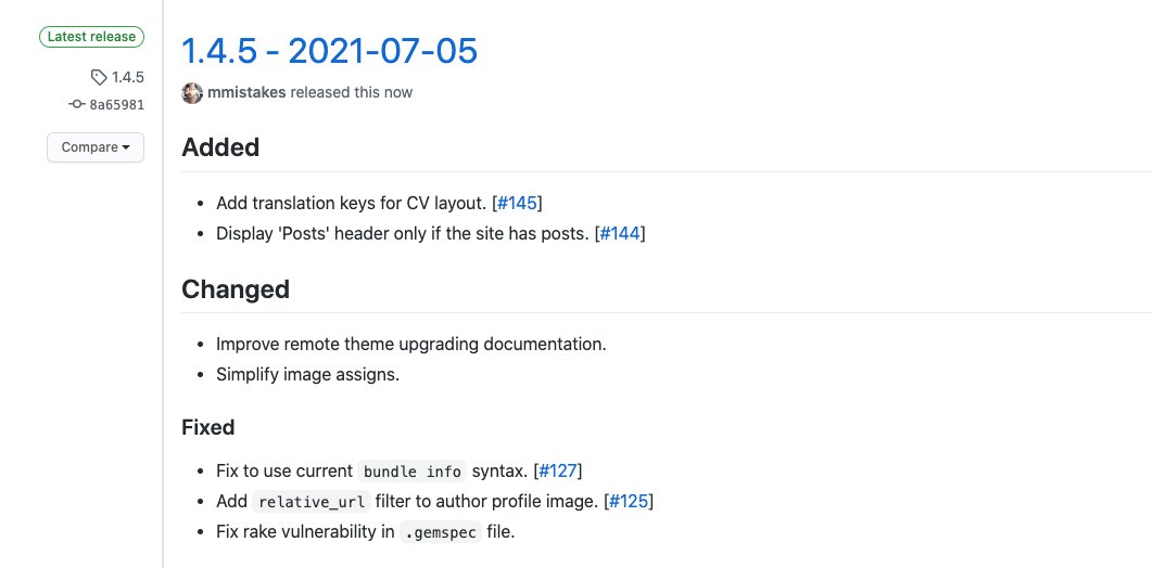mmistakes's tweet image. 🚀 Released Basically Basic 1.4.5 theme for @JekyllRB #JekyllRB.
github.com/mmistakes/jeky…