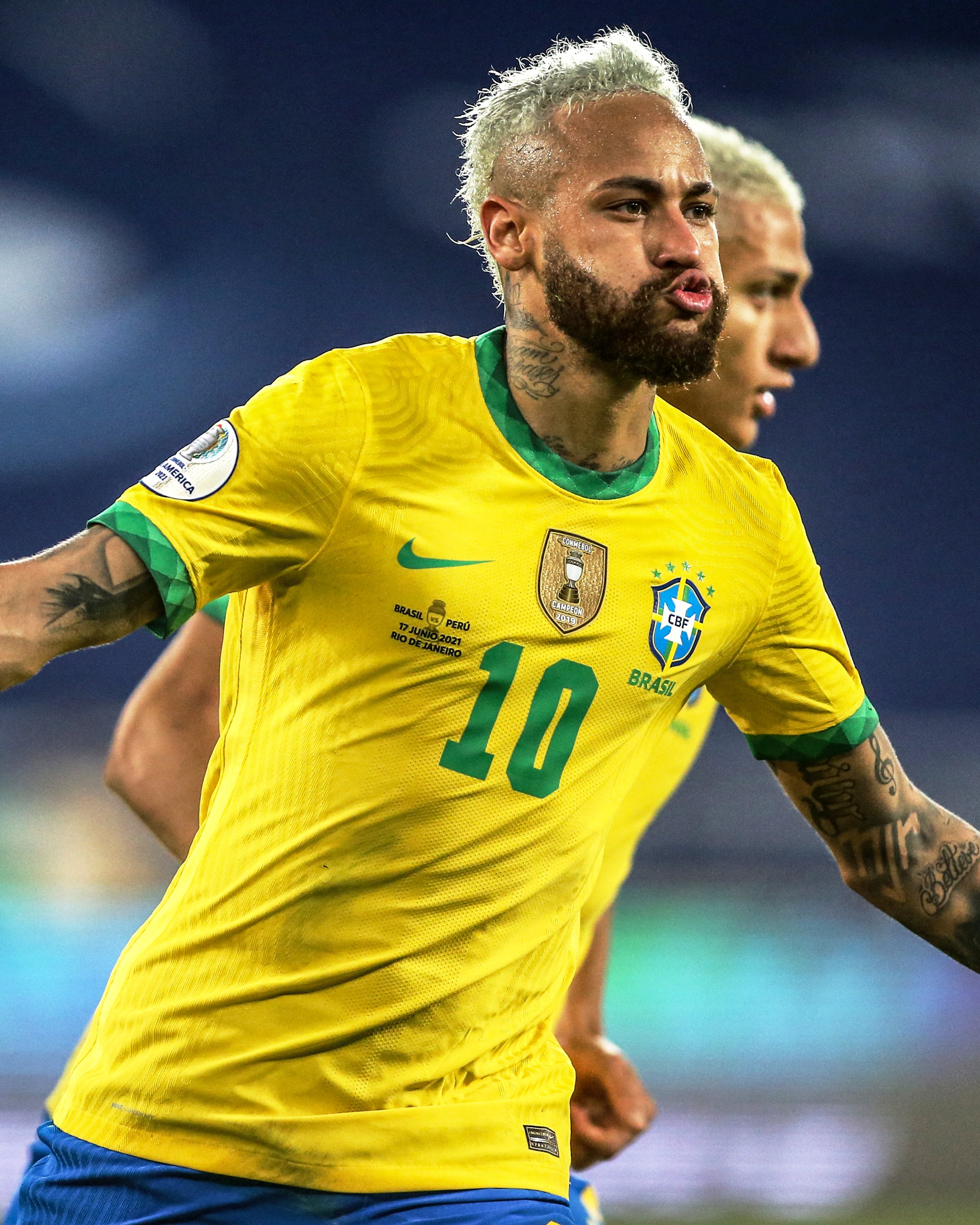B R Football on X 2019 Neymar misses Brazil s Copa America title run due to an ankle injury 2021 Neymar has been involved in five goals so far and has led Brazil back