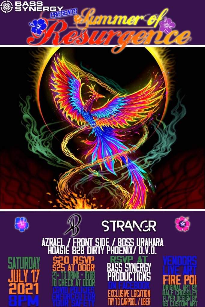 Next show date is July 17th in Baltimore, MD !!
I'm absolutely honoured to be Co-headlining with #Stranger!
Thank you #BassSynergyProductions for having me!
🔥🎧
