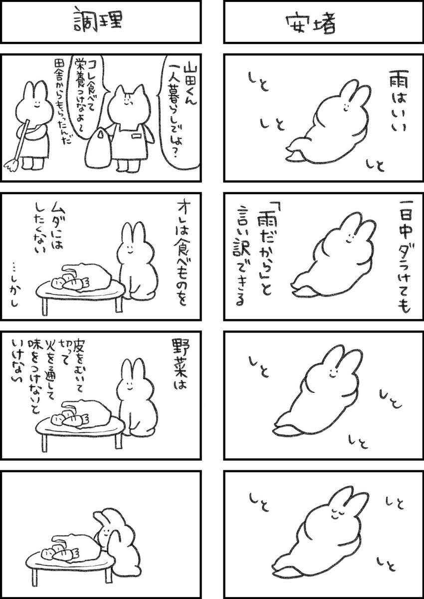 全てがめんどくさいウサギ4 