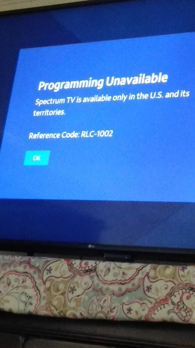 Mikanic067's tweet photo. @Ask_Spectrum . I'm in georgia. Why don't you system check the ENTIRE network, before asking for accounts. This isn't a single line issue. What is RLC-1002? #xfinity #aboutdone #spectrumoutage https://t.co/qaKbg1ia3m