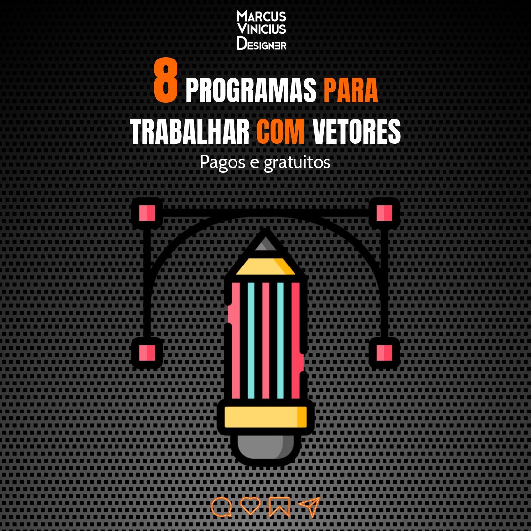 designermarcusv's tweet image. Olá amigo designer ou entusiasta desta profissão que amo 😍😍😍. Neste post vou apresentar 8 programas para você trabalhar com seus Vetores. Alguns muito conhecidos e outros nem tanto.
#designer #vetor #criação #design #vector #arte #vetorial #illustrator #designgráfico #poa