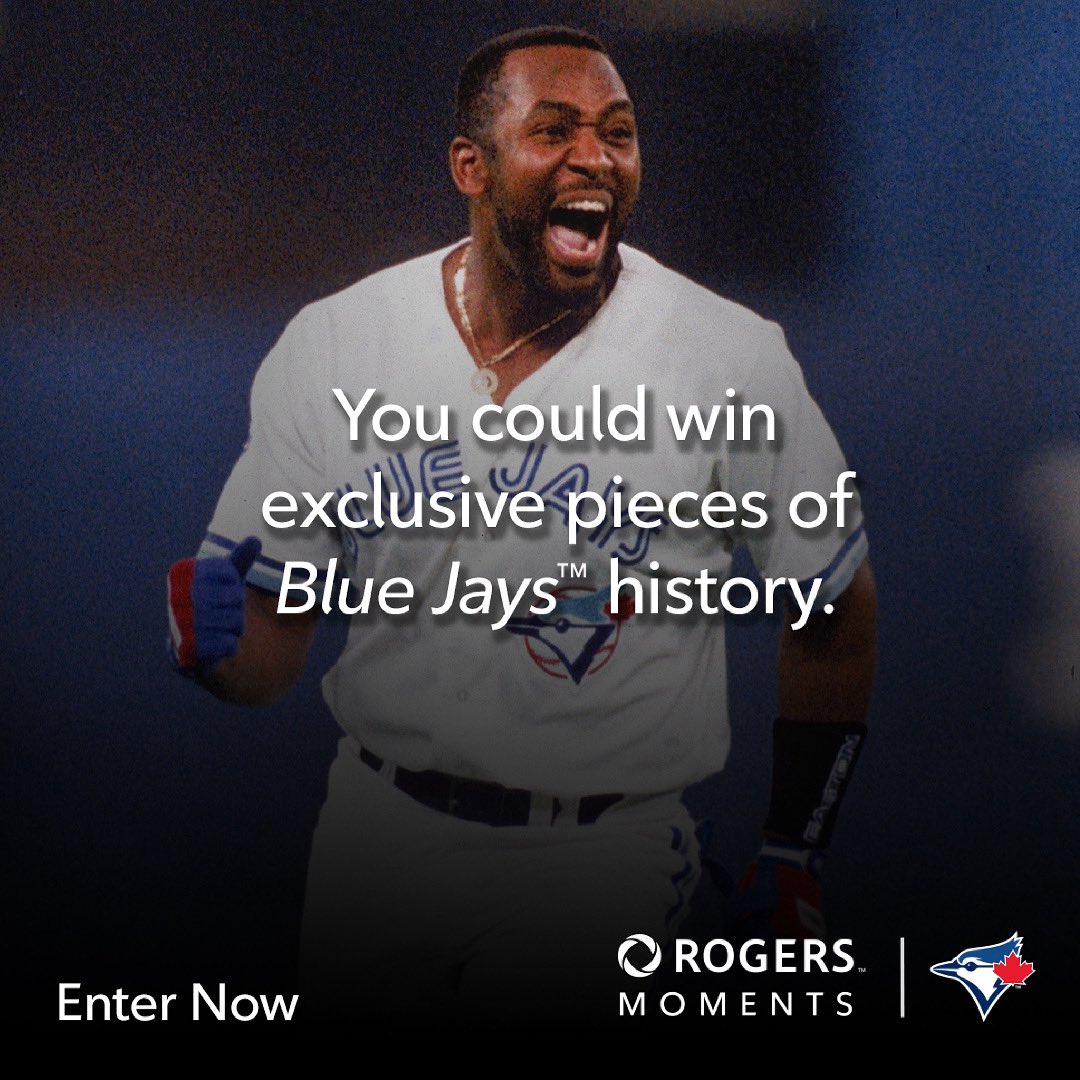 Enter to win pieces of exclusive Blue Jays history, a virtual meet & greet with me and Jose Bautista, and so much more. Get it all in a custom locker made just for you. Enter at rogersmoments.com/baseball