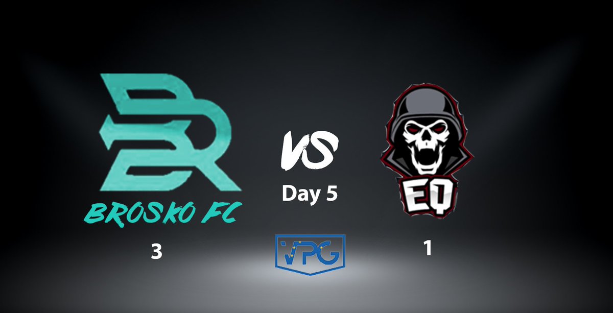 🎮Bilan assez positif pour ce soir! 
Journée 1 VPG France: 3-2✅
Journée 5 VPG Europe ligue 1 south: 0-2❌
Journée 3 Pro Cup VPG Europe: 3-1✅
Match piège en championnat VPG Europe, mais on peut se reprendre, rien n'est perdu!
Come on Brosko!💙