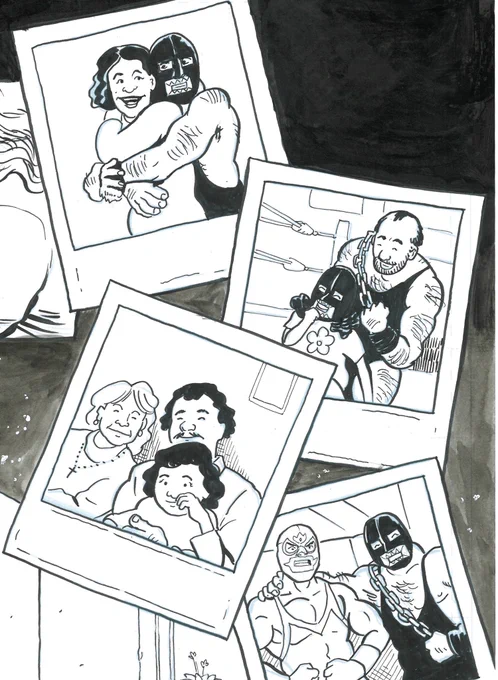 We've been promoting @ComicMilagro mostly as a brutally violent lucha libre comic, but there's much more to the story than sweaty guys in masks beating each other up.

Back Milagro on Kickstarter today!
https://t.co/KdjIEZxPuH 