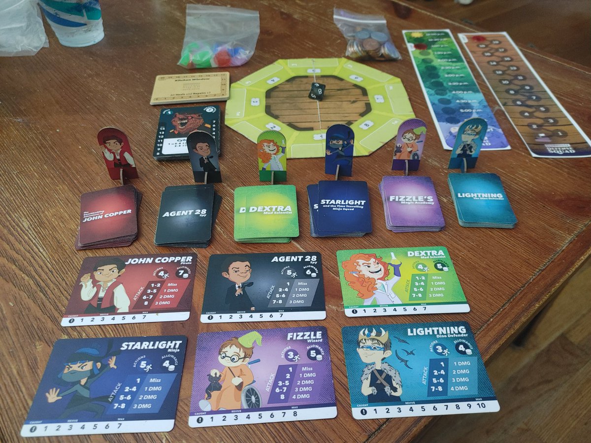 fidget_john's tweet image. Been a long time, maybe too long. The world is in turmoil. Signs of hope are few and fading. They have been out of play, collecting dust on the shelf... literally. Now, when things are at their darkest, getting the squad back together may be the world's only chance...