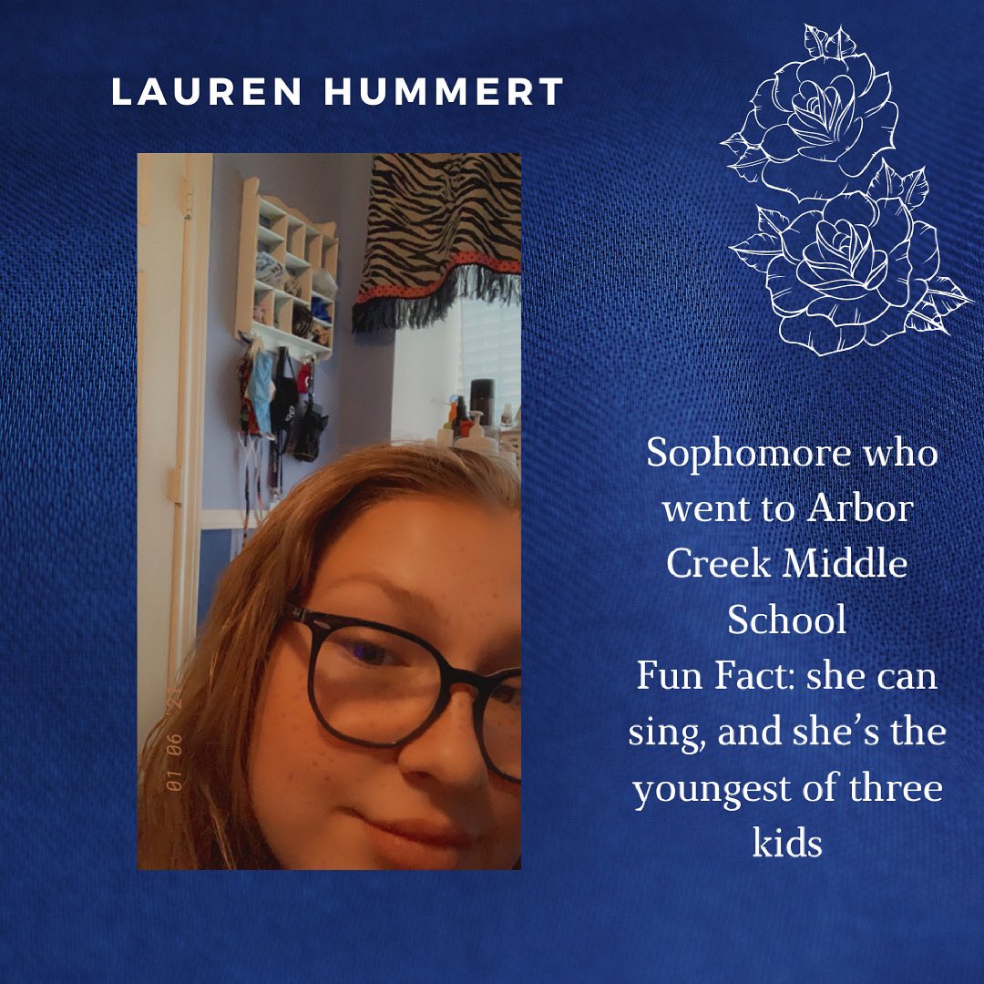 datmelloline's tweet image. Meet Lauren!