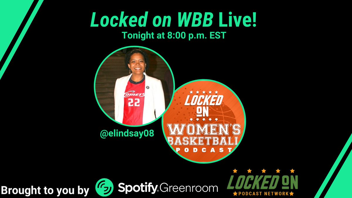 elindsay08's tweet photo. It's time for another @LockedOnWBB #HalftimeHuddle live from Barclays Center.
Join me on @SpotifyGrnroom to discuss:
✅ Current WNBA Standings
✅ What we learned from Maria Taylor?
✅ Dallas at New York
✅ Problems in ATL?
See you at approximately 8:00 pm ET!
#WNBATwitter https://t.co/AO9vo30JC3