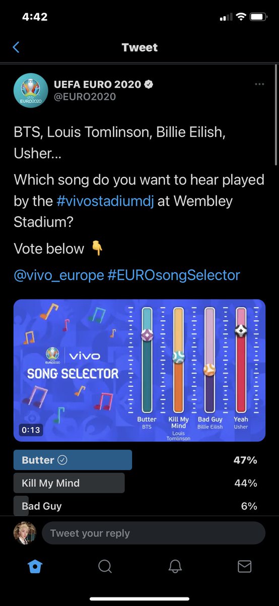 “It’s just a poll” lol yeah but y’all still popping veins because of it! #EUROsongSelector