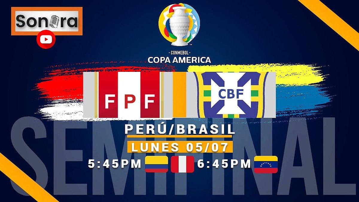 norelysmoram's tweet photo. Las semifinales de la Copa América escuchelas con los expertos del deporte de https://t.co/jFUhGSlk5z y nuestro canal de YouTube https://t.co/9Ymp44eWE3 Para seguir en deportes marcando la diferencia https://t.co/3zeiDhmM9k