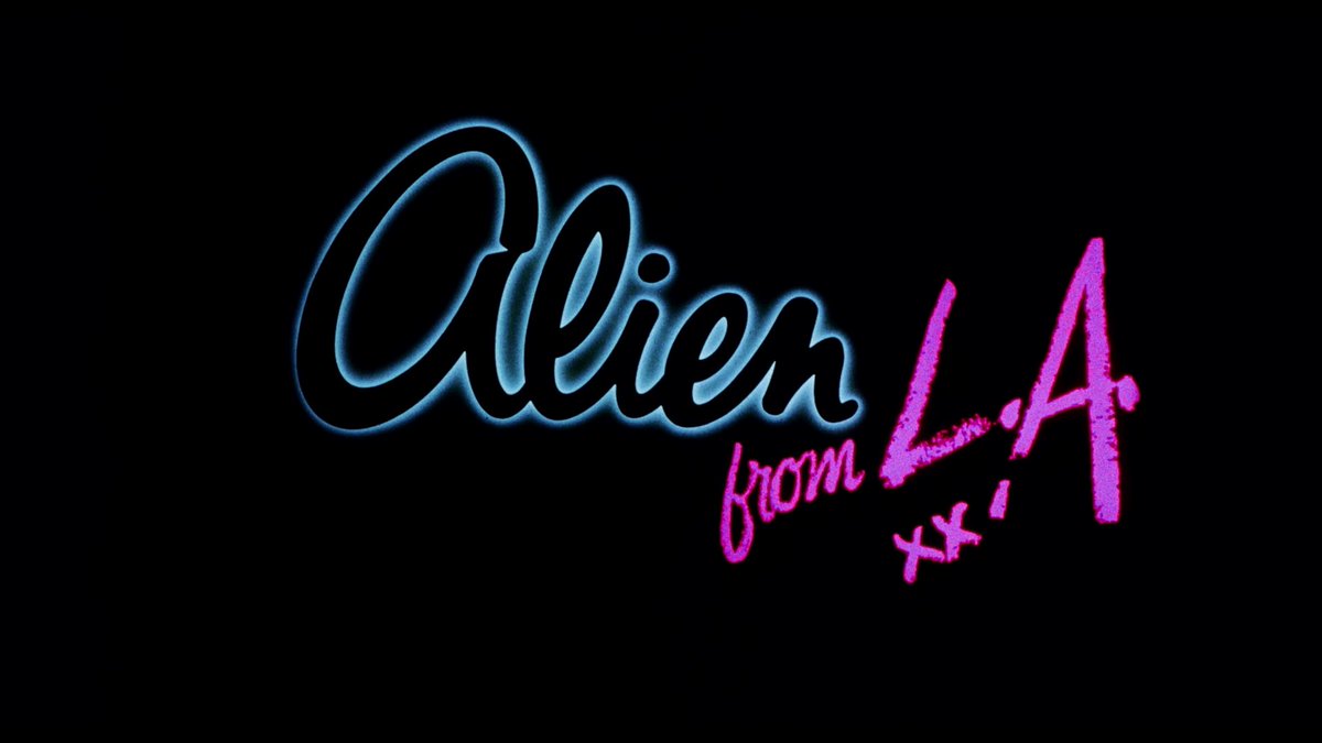 dawnofthediscs's tweet image. Now watching: Alien from L.A. (1988) Dir: Albert Pyun 

Now on Blu-ray from @VinegarSyndrome 

#AlienfromLA #AlbertPyun #VinegarSydrome