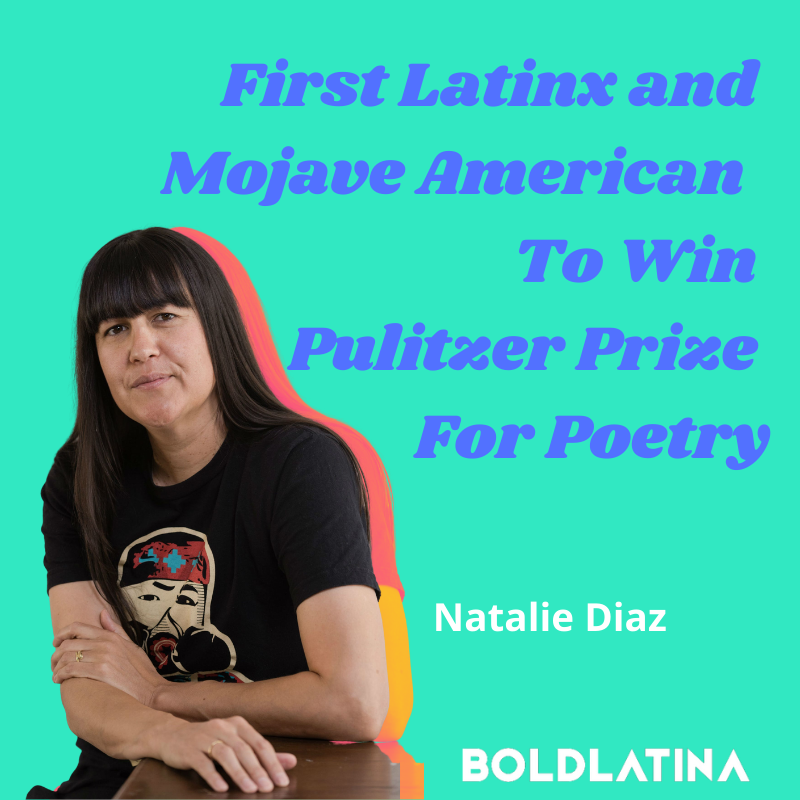 BoldLatina's tweet photo. Congratulations to Natalie Diaz @NatalieGDiaz
Natalie's winning poetry is an anthem to erasure,  'Postcolonial Love Poem' (Graywolf Press) #pulitzerprize for poetry. https://t.co/ob1mZiq5yc