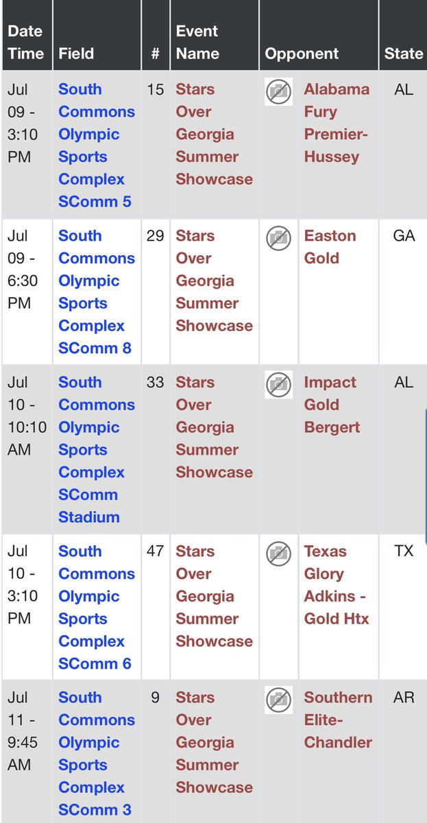 Looking forward to getting back at it this weekend at the Stars Over Georgia! You can watch live on AthletesGoLive. Our AGL ID is 006626.  @DCBEliteAcademy <a href="/thealliancefp/">The Alliance Fastpitch</a> <a href="/LeagueFastpitch/">Southeastern Fastpitch League</a> <a href="/NCSA_Team/">NCSA Team Edition</a> <a href="/ExtraInningSB/">EXTRA INNING SOFTBALL</a> <a href="/IHartFastpitch/">I❤️Fastpitch</a> @StriveSoftball <a href="/sportsthread/">sportsthread</a> <a href="/ImpactRetweets/">Impact Promotions</a>