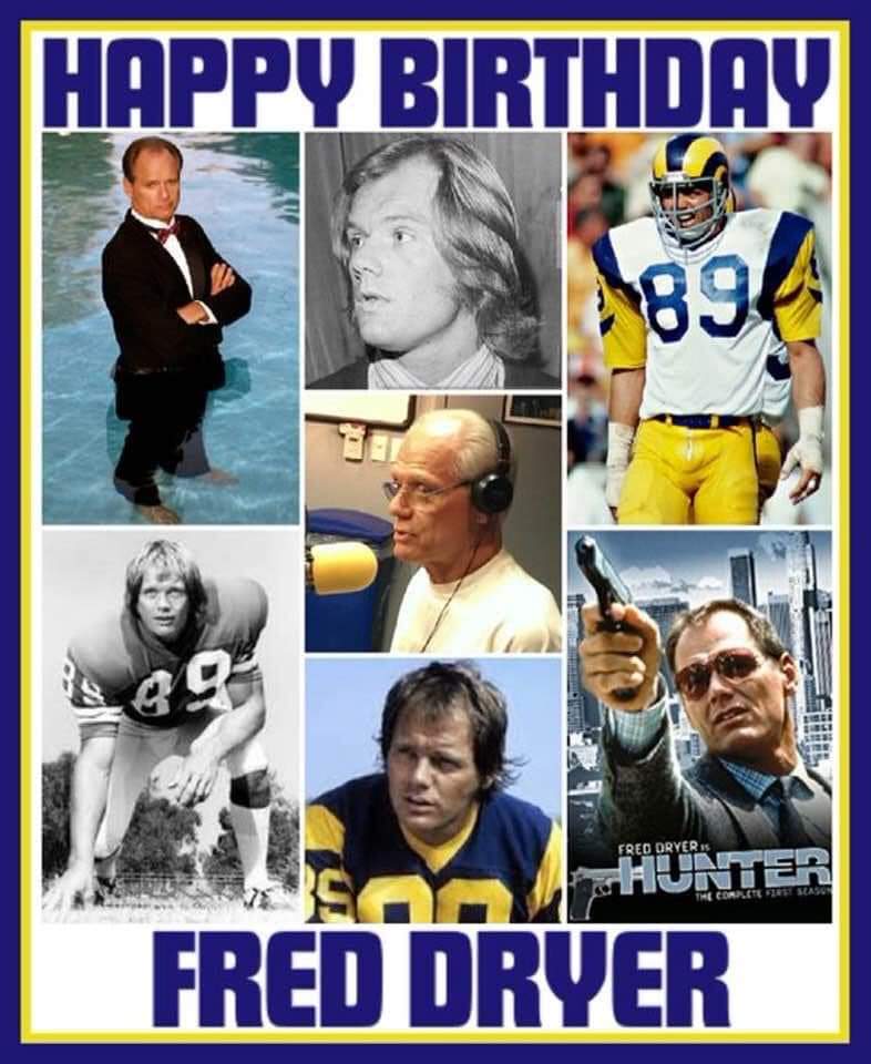 I hope you have a wonderful and happy birthday Fred big guy. 