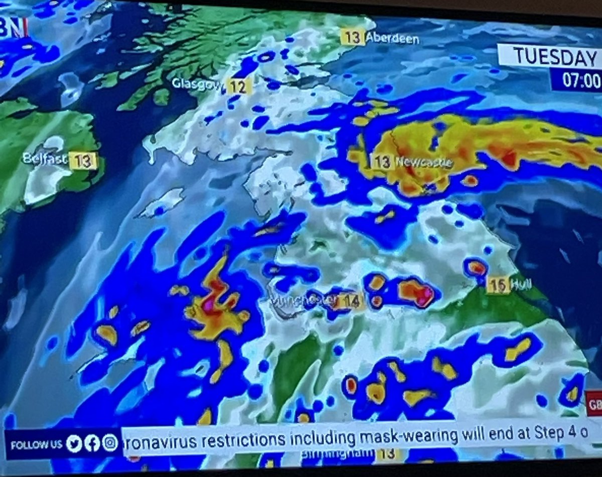Macseano's tweet image. Thanks @GBNEWS that weather report makes perfect sense #silence #muddle