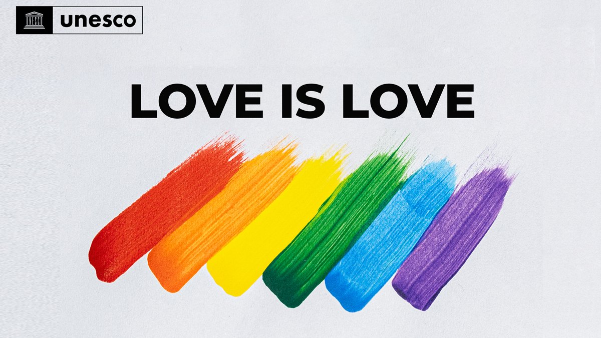 We must build a world where there is no room for hate, prejudices and discrimination.

Let's use the power of #education to make our dreams come true.

Here's how 👉 on.unesco.org/2rOWw8c #LGBTI