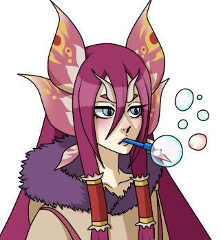LovelyHaunters's tweet photo. mizutsune was next! im not really doing them in any particular order, just whatever i get the inspiration to do. ive actually never drawn bubbles before so that was sorta interesting. 

also fuck scales https://t.co/xODiyfWjKY