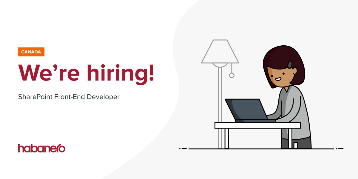 HabaneroConsult's tweet photo. We're looking for a SharePoint Front-End Developer to join our team! https://t.co/9vZ2cpGPpR https://t.co/m1AG9h8dDY