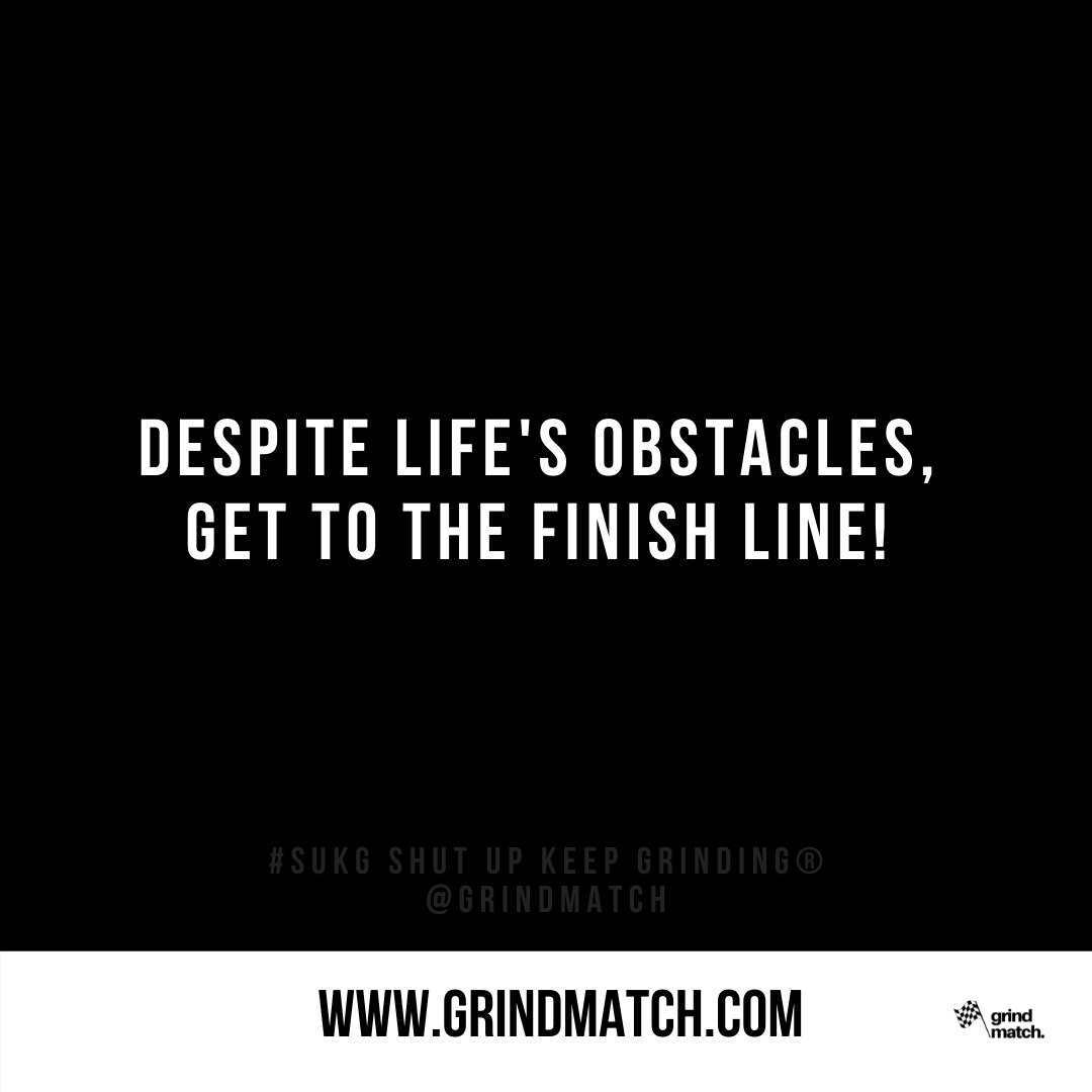 GrindMatch's tweet photo. Life will always have its obstacles but you have to work hard to get through and make it to the finish line.
#grindmatch #qotd #inspirationalquotes #life #motivational #motivationalquotes #workhard #tipsforentreprenuers #inspire #quotestoliveby https://t.co/4oUfP11LHu