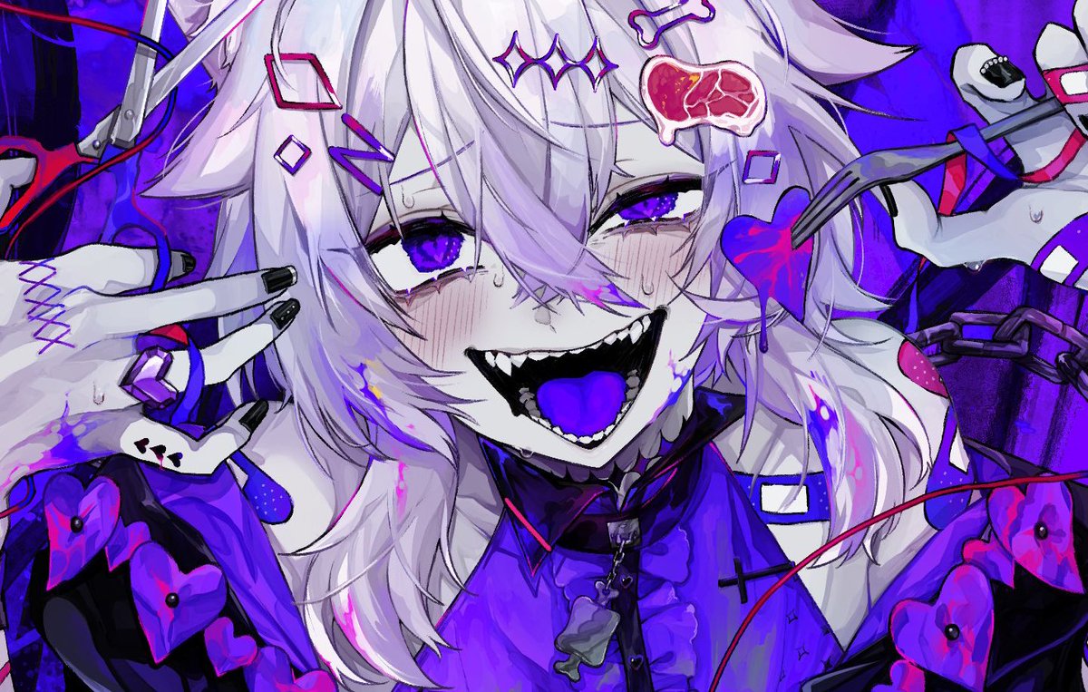 Vtuber悪い顔選手権 のイラスト マンガ コスプレ モデル作品 7 件 Twoucan