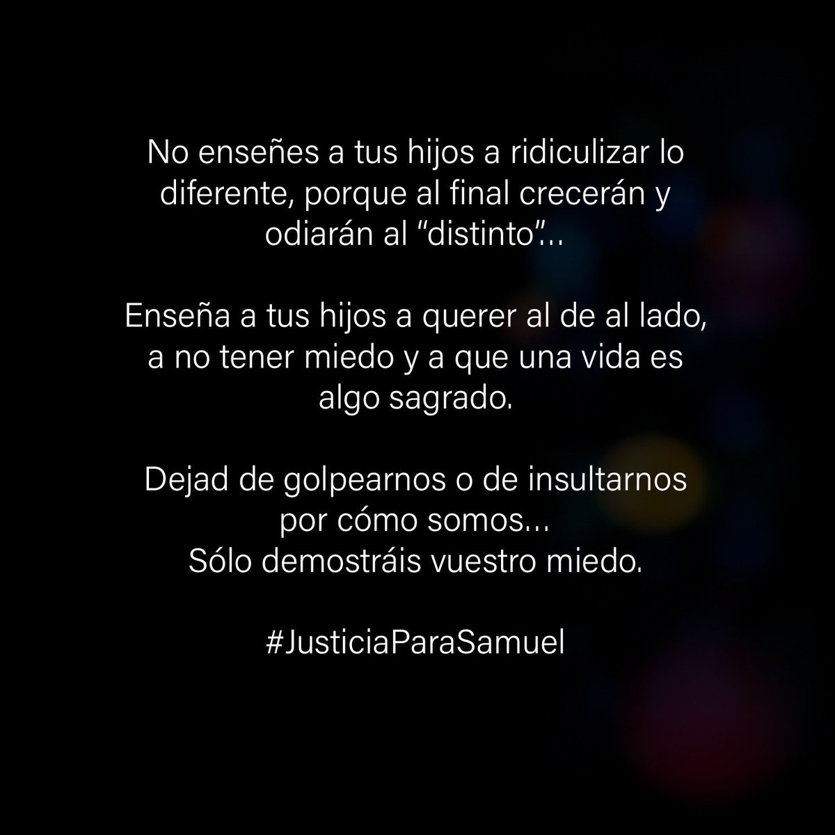 monicanaranjo's tweet photo. #JusticiaperaSamuel https://t.co/syNUrHm5pe