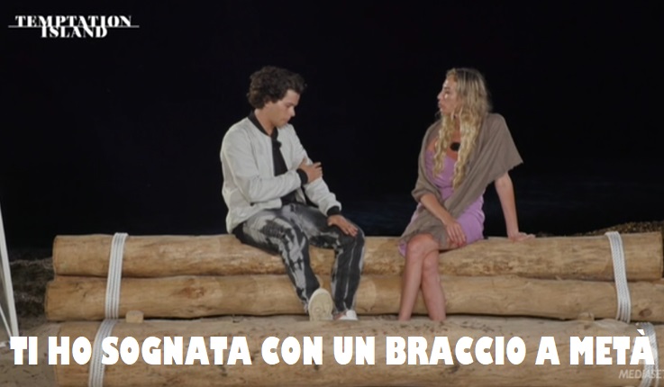 isabenanti's tweet photo. Si ma io non riesco a concentrarmi sul resto della puntata, la mia mente è ferma qui e non si schioda 

#temptationisland https://t.co/BpLwuUMemQ
