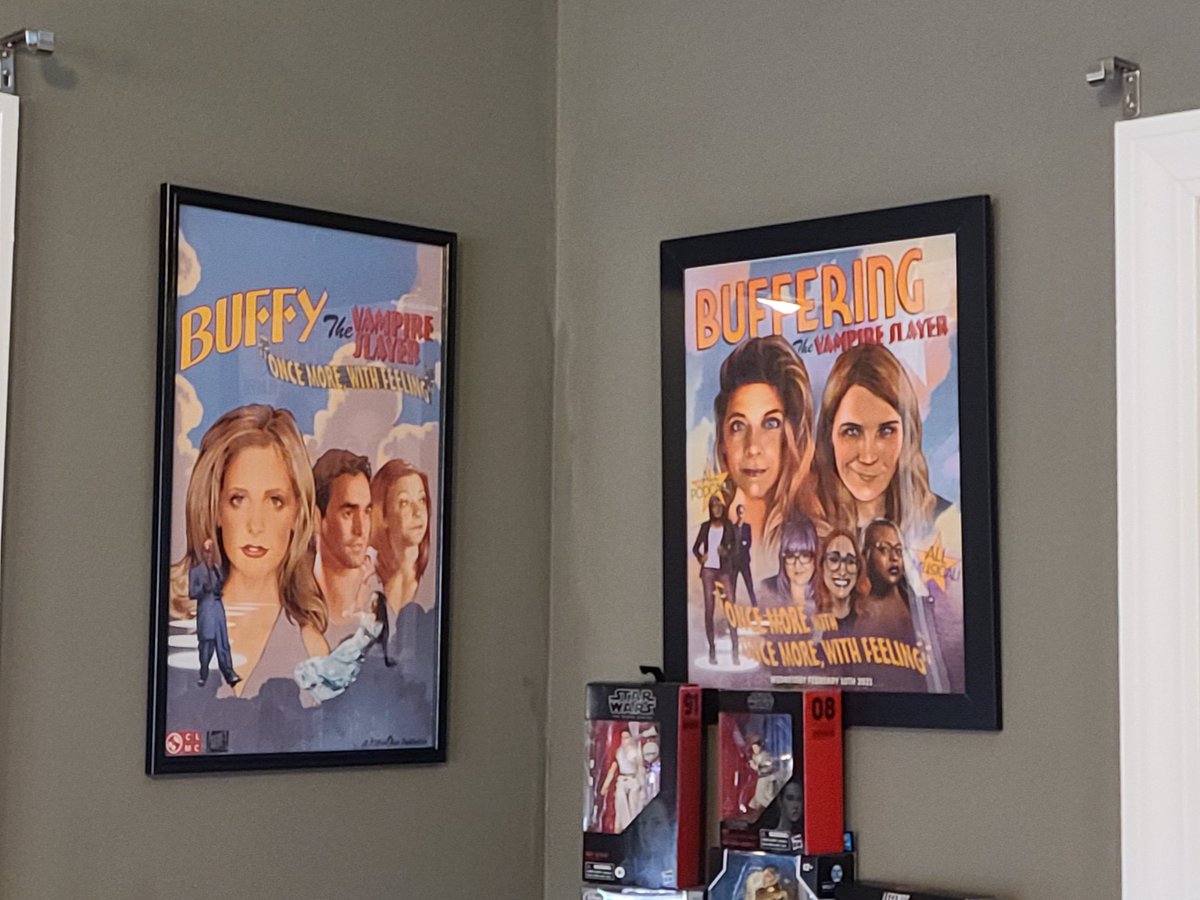 michele_stacey's tweet photo. Side by side where they belong @bufferingcast https://t.co/piVANE4I53