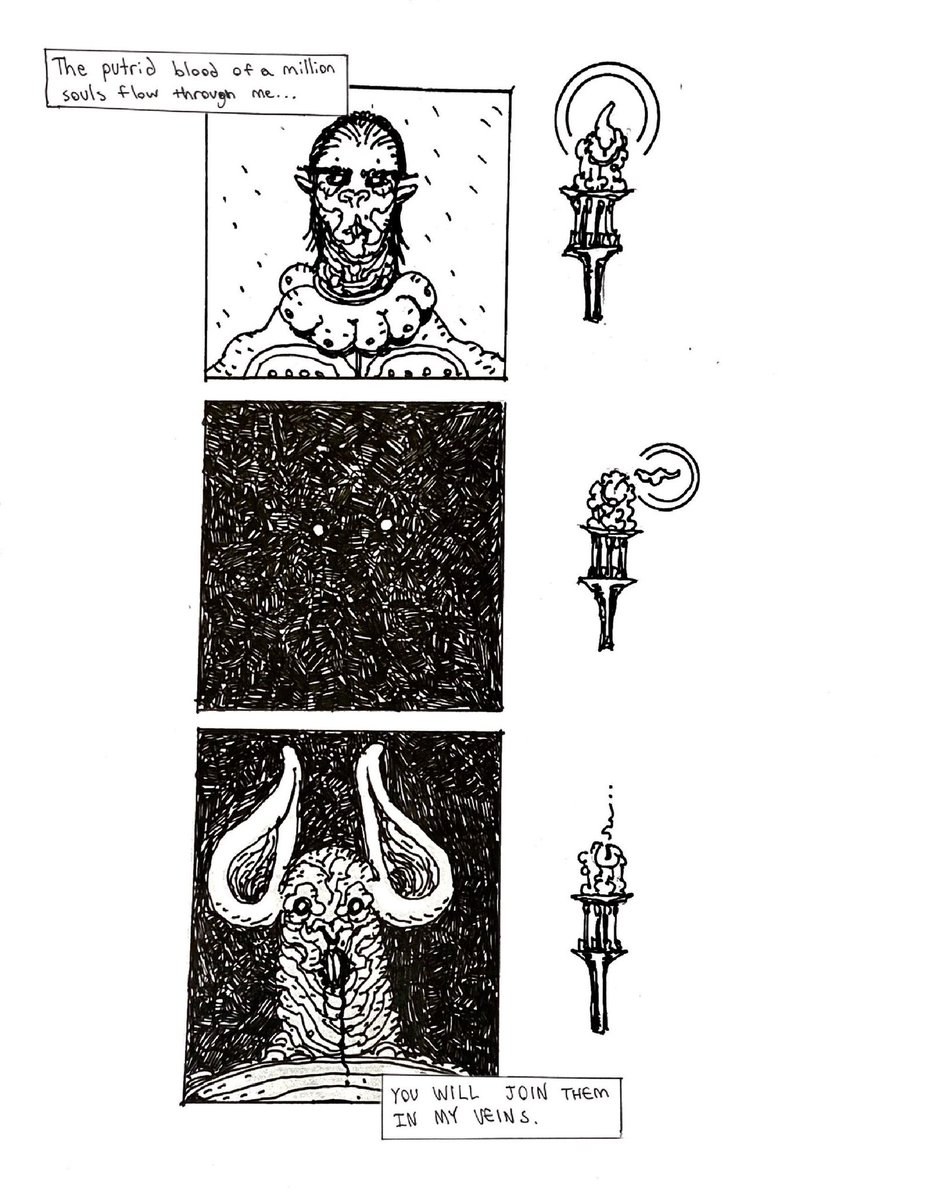 Rough sketchbook comic 
